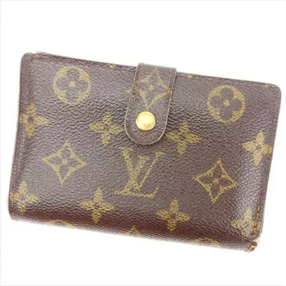 Louis Vuitton Wallet Purse Coin purse Monogram Brown Woman Authentic Used - Picture 1 of 5